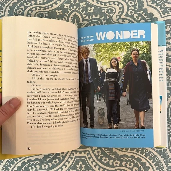 Wonder by R.J. Palacio Hardcover Novel - Picture 6 of 7
